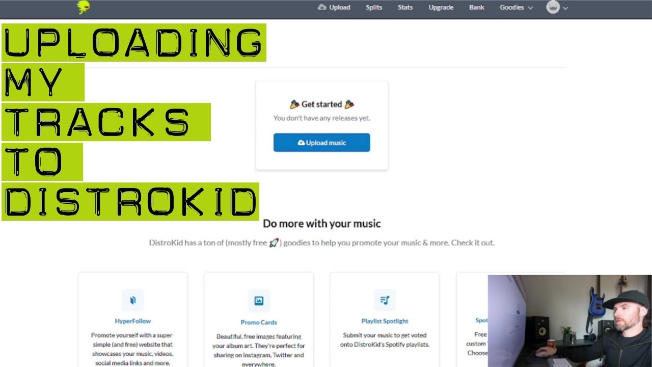 Uploading My Tracks To Distrokid