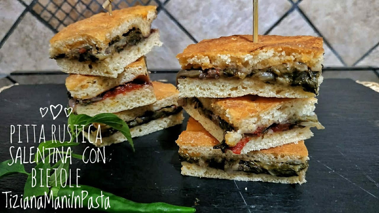 PITTA RUSTICA SALENTINA CON BIETOLE