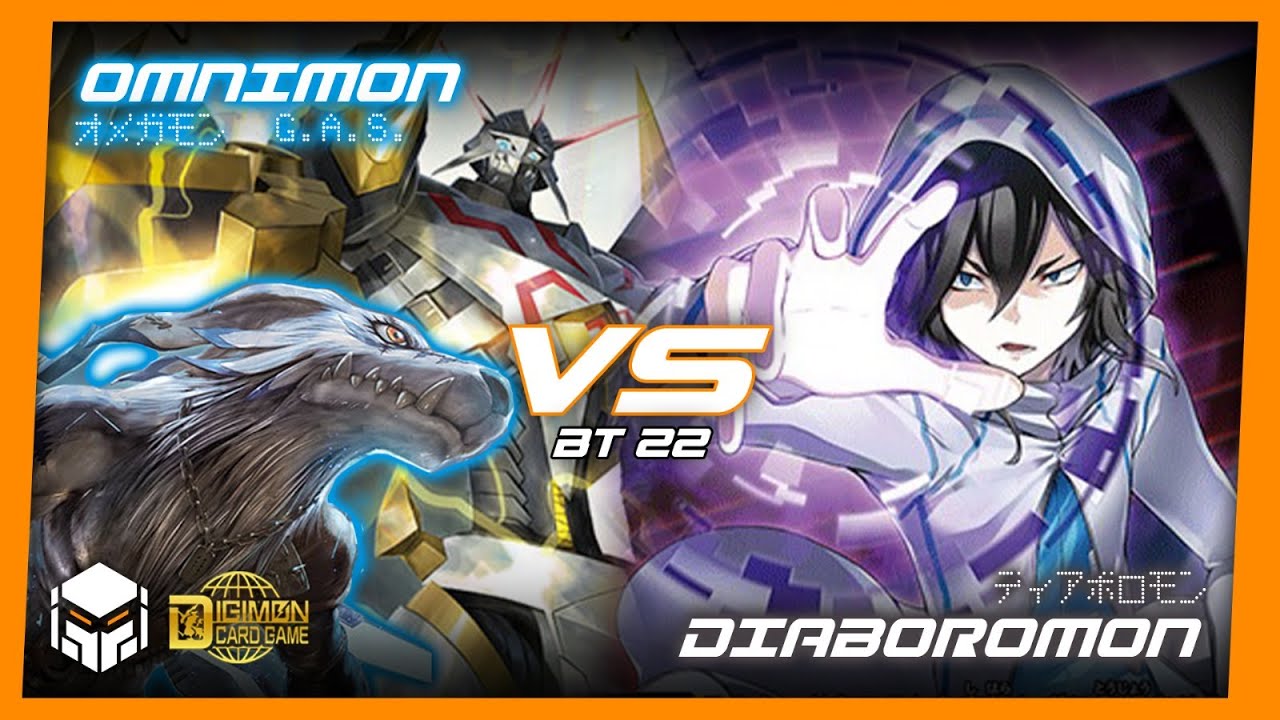 GAS vs Diaboromon Digimon Card Game & TCG BT22