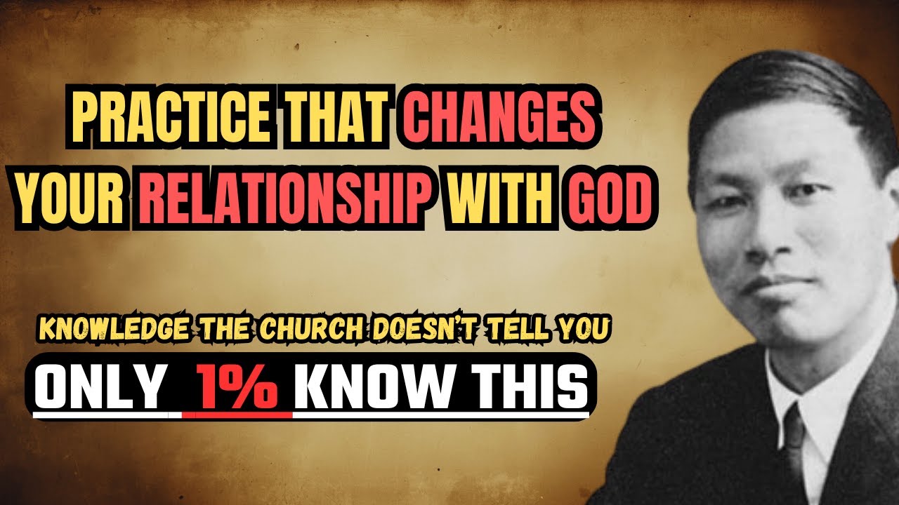 Утренняя практика, которая меняет ваши отношения с Иисусом &mdash; Вочман Ни