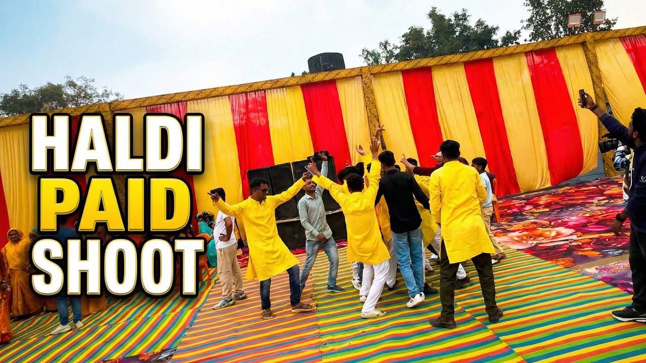 Haldi Ceremony Paid Reel Shoot 💛🔥 