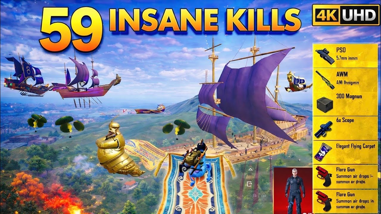 😱New GENNIE 🧞‍♂️UPDATE GAMEPLAY ERANGLE MAP with AGGRESSION 🥵PUBG MOBILE❤️‍🔥