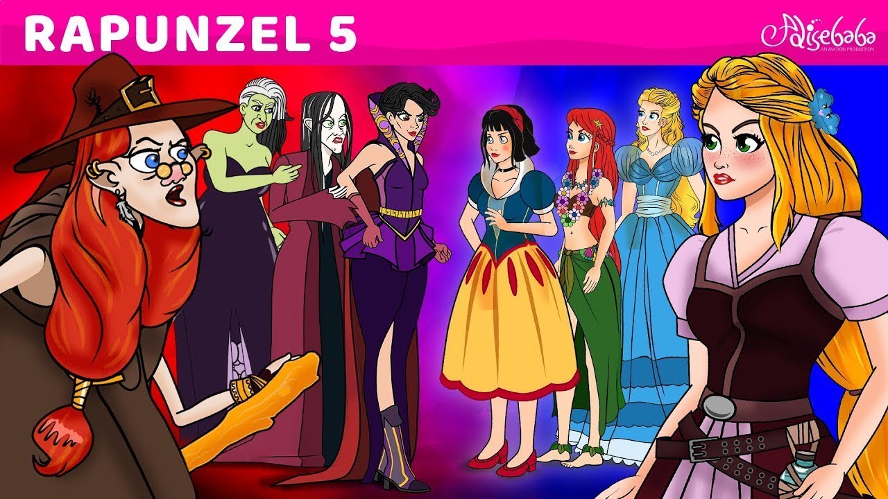 Rapunzel Episode 5 (Bago) - Mga Prinsesa Laban Sa Mga Bruha - Engkanto Tales | Mga Kwentong Pambata
