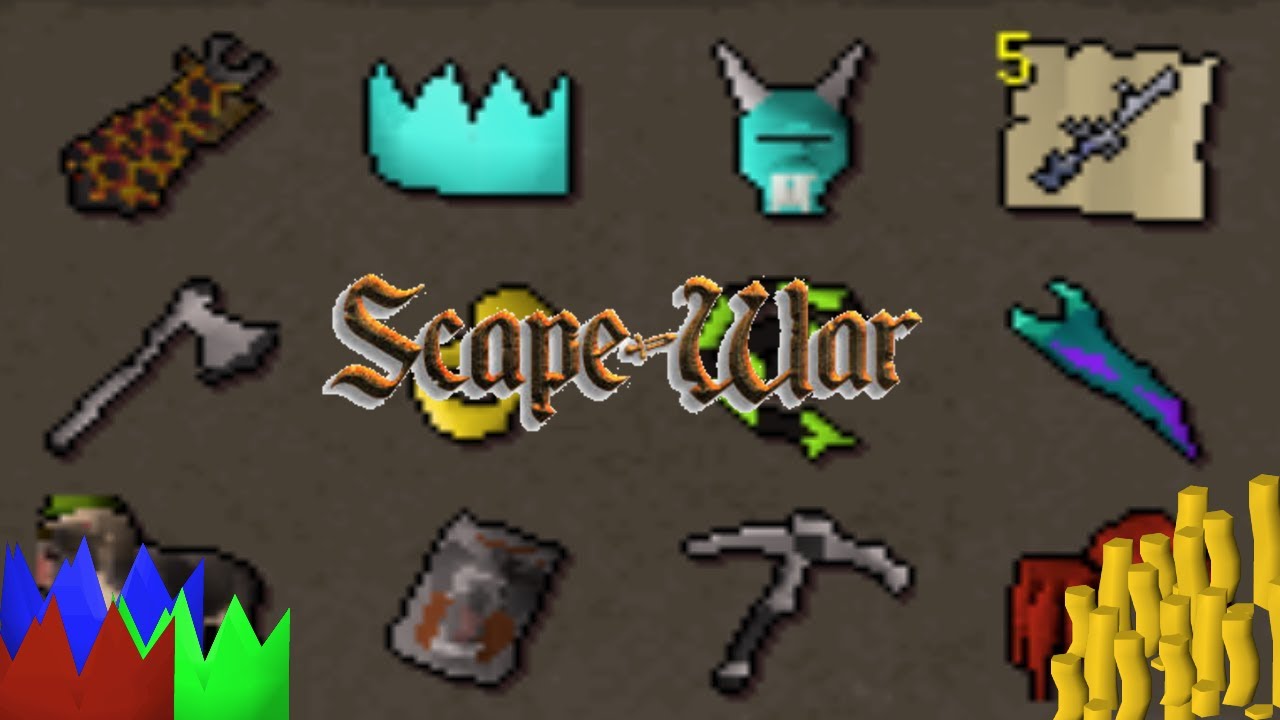SCAPE-WAR RSPS: SERVER SHOWCASE + ACTIVE PLAYER BASE (HUGE GIVEAWAY)