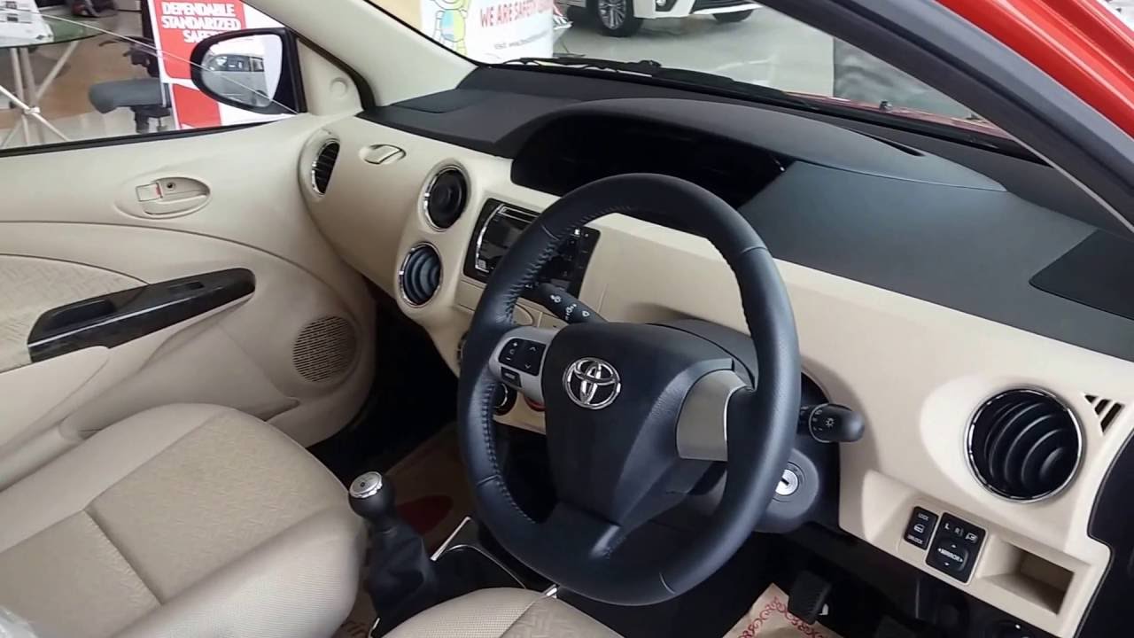 Toyota Etios Platinum Front Interiors Video