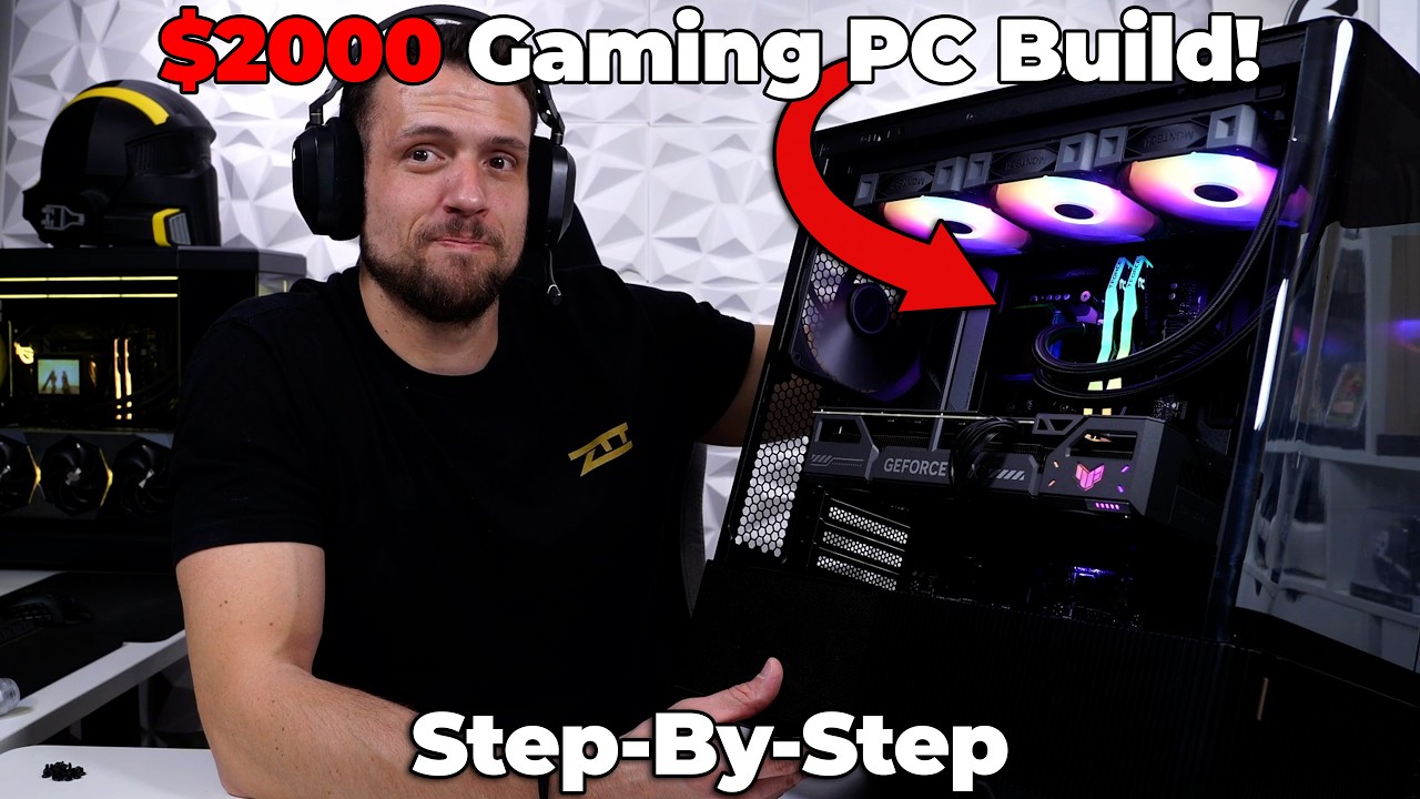 How to Build a $2000 Gaming PC (Ryzen 7 9700X and RTX 5070 Ti)