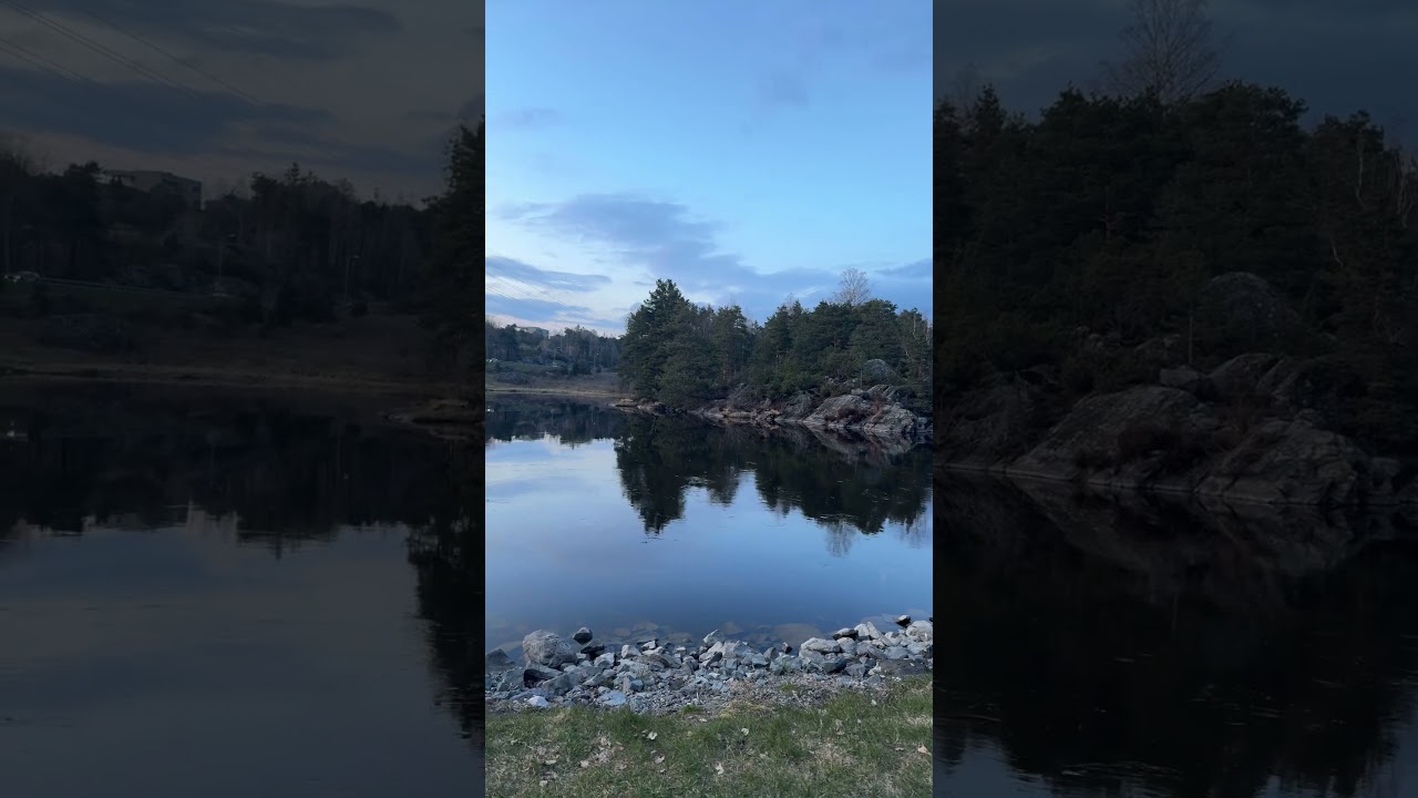 Moss lake #norway #explore #indain #shorts #europe #chill #music #lofi #cover #lyrics
