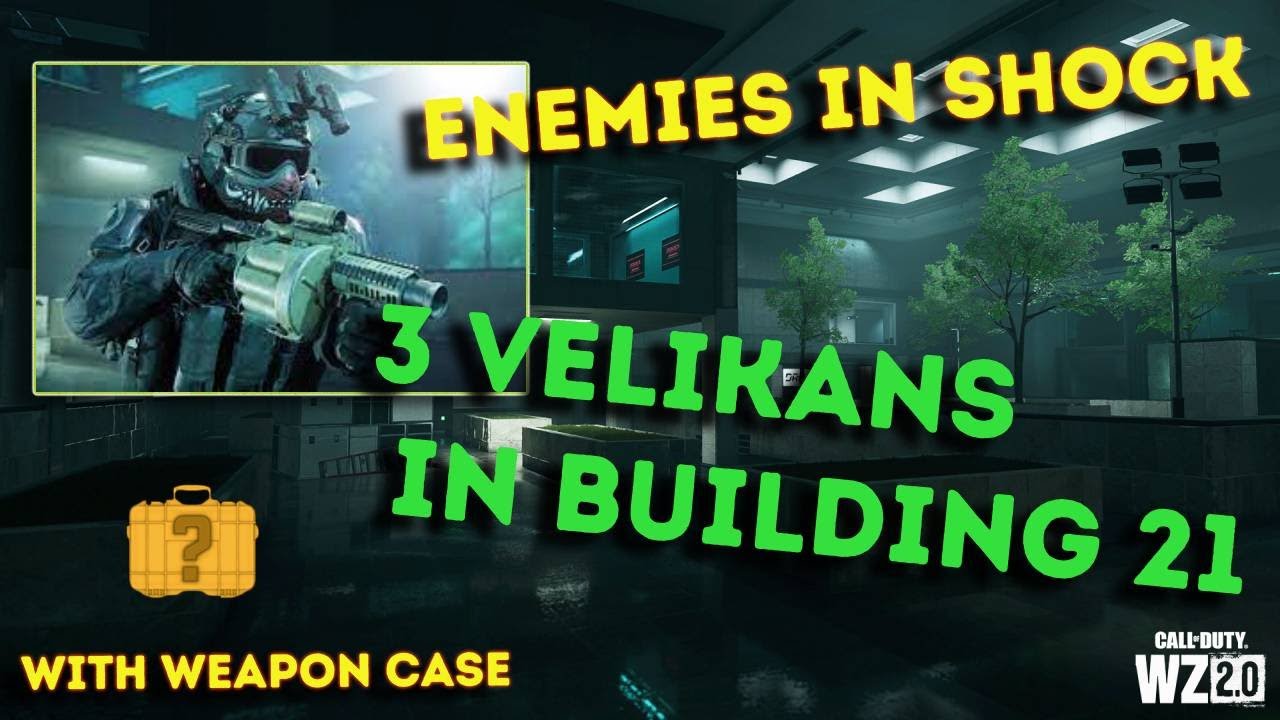 SHOCK for enemies! 3 VELIKANS in BUILDING 21 with RGL-80 DMZ Call of Duty Warzone 2.0
