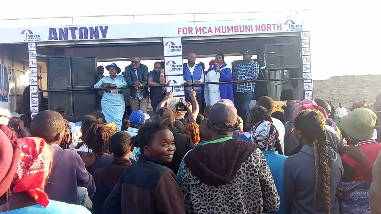 Antony Kisoi Niwe Uvunguo Wa Kalonzo Musyoka Atambulikane Kenya Zima, Women Rep  Kamene 