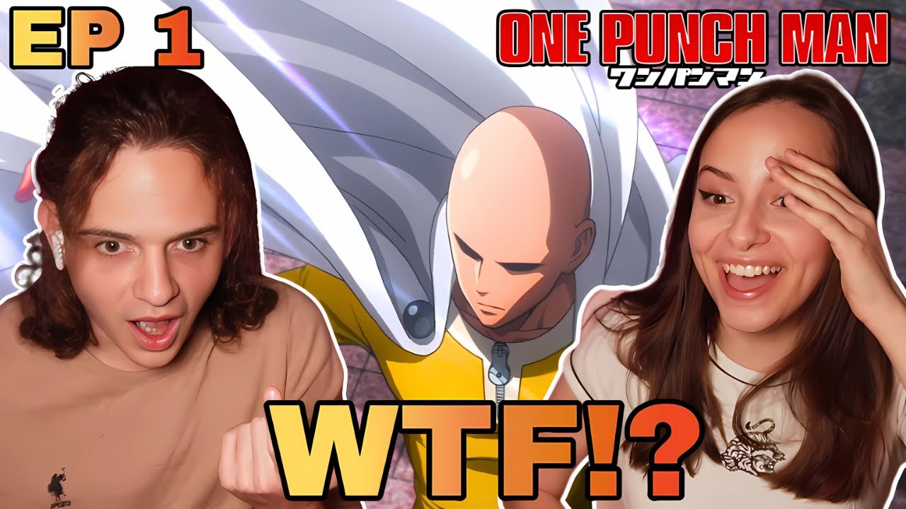 WHAT DID WE JUST WATCH?! 😂FIRST TIME Watching One Punch Man Episode 1 Reaction