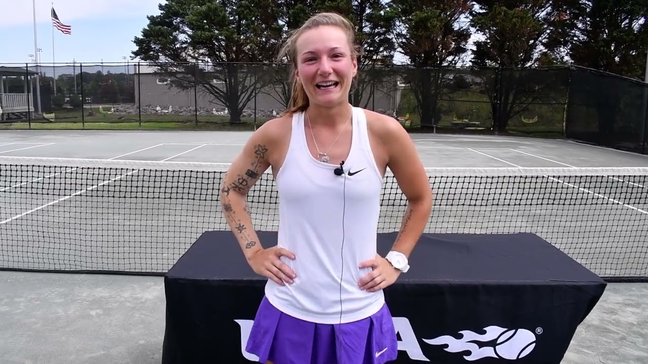 TCU’s Tiphanie Lemaitre - 2023 USTA Southern Pro Circuit in Huntsville women's singles champion.