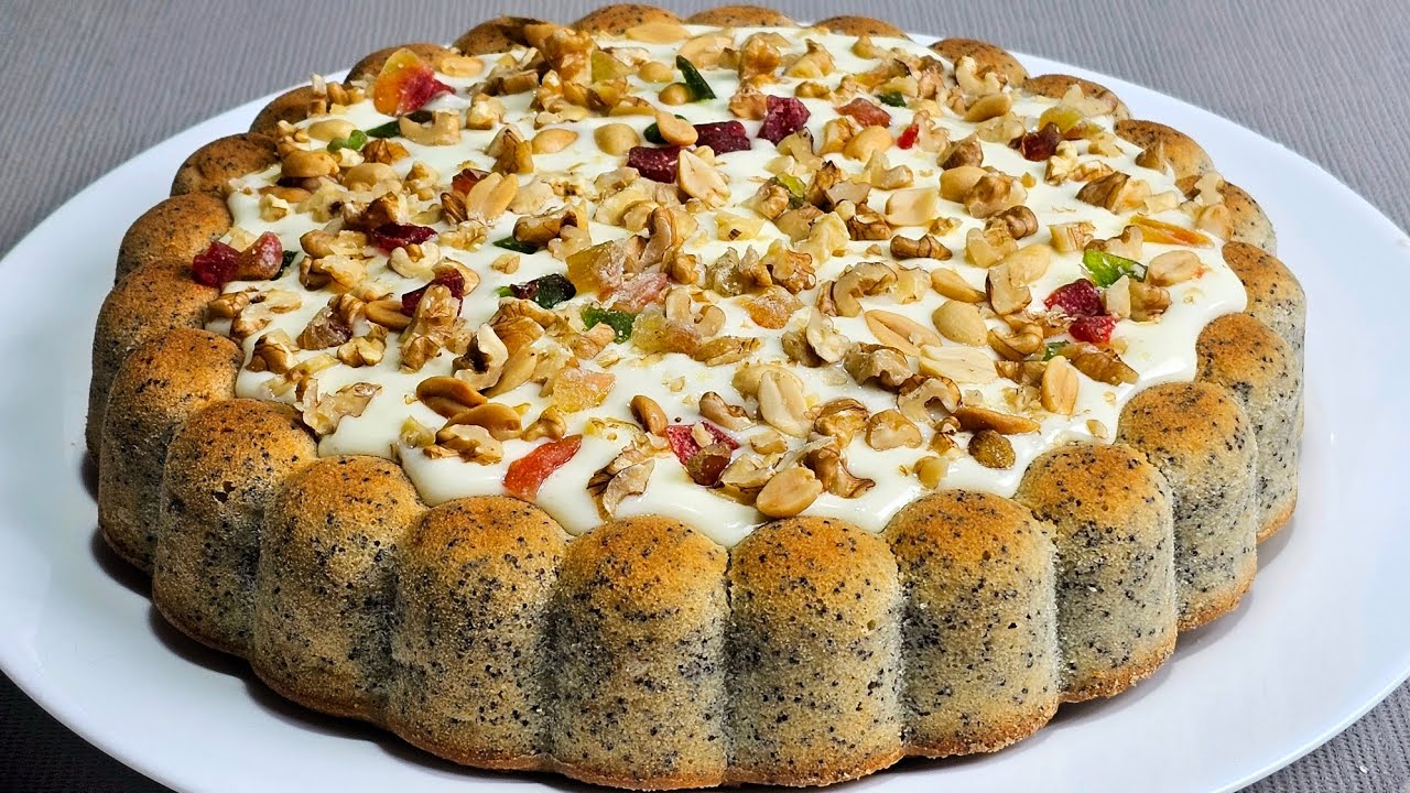 Torta en menos de 30 minutos! Receta fácil y rápida | Torta de sémola 