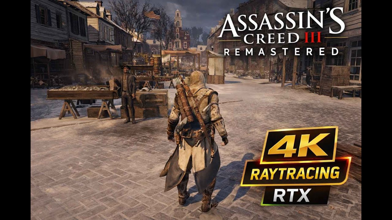 Assassin’s Creed 3 Remastered – Ultra Maxed Full Gameplay 4K PC 🔥
