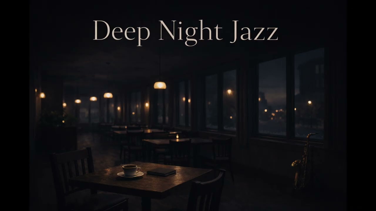 Deep Night Jazz 🌙 Ultra Calm Jazz BGM for Sleep & Focus | 1 Hour