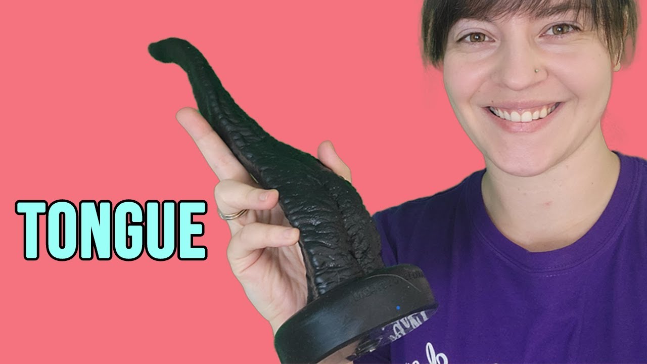 Toy Review - Mr. Hankey's Toys Venomous Tongue Dildo, Super Soft Silicone