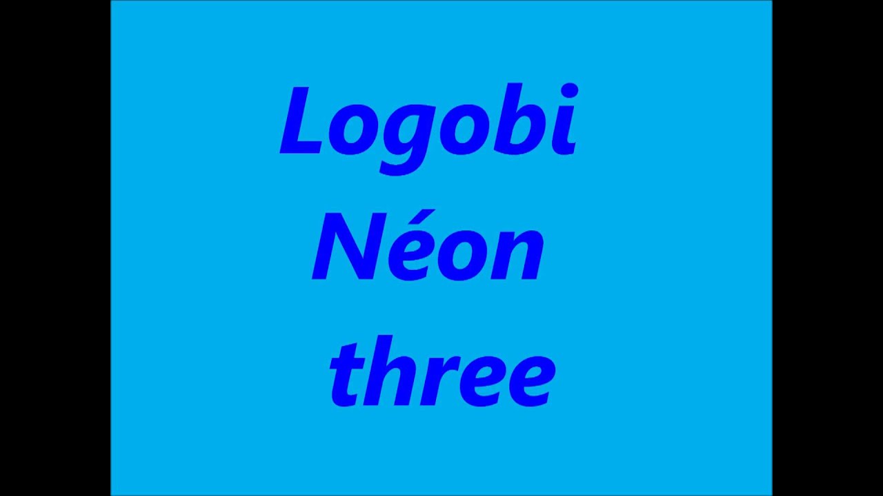 Logobi Néon three Zoopaal city