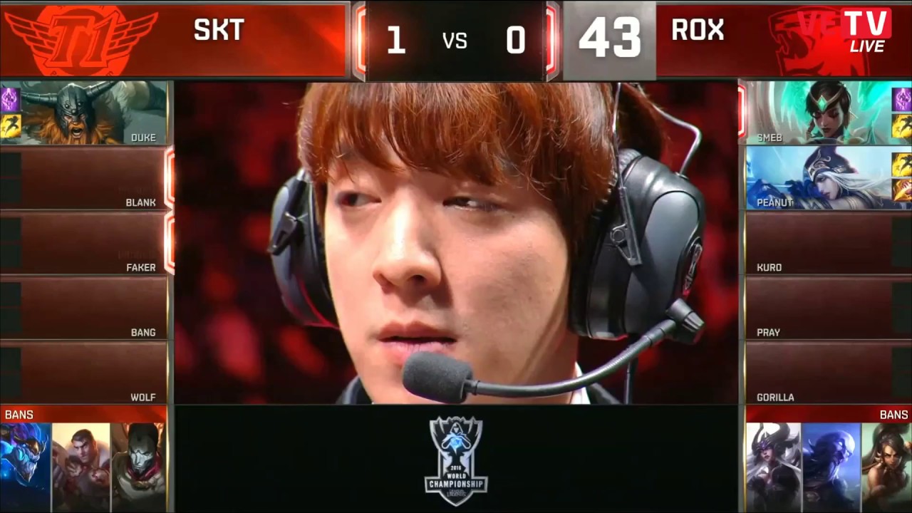 [22/10/2016] ROX vs SKT B&aacute;n Kết CKTG 2016   V&aacute;n 2