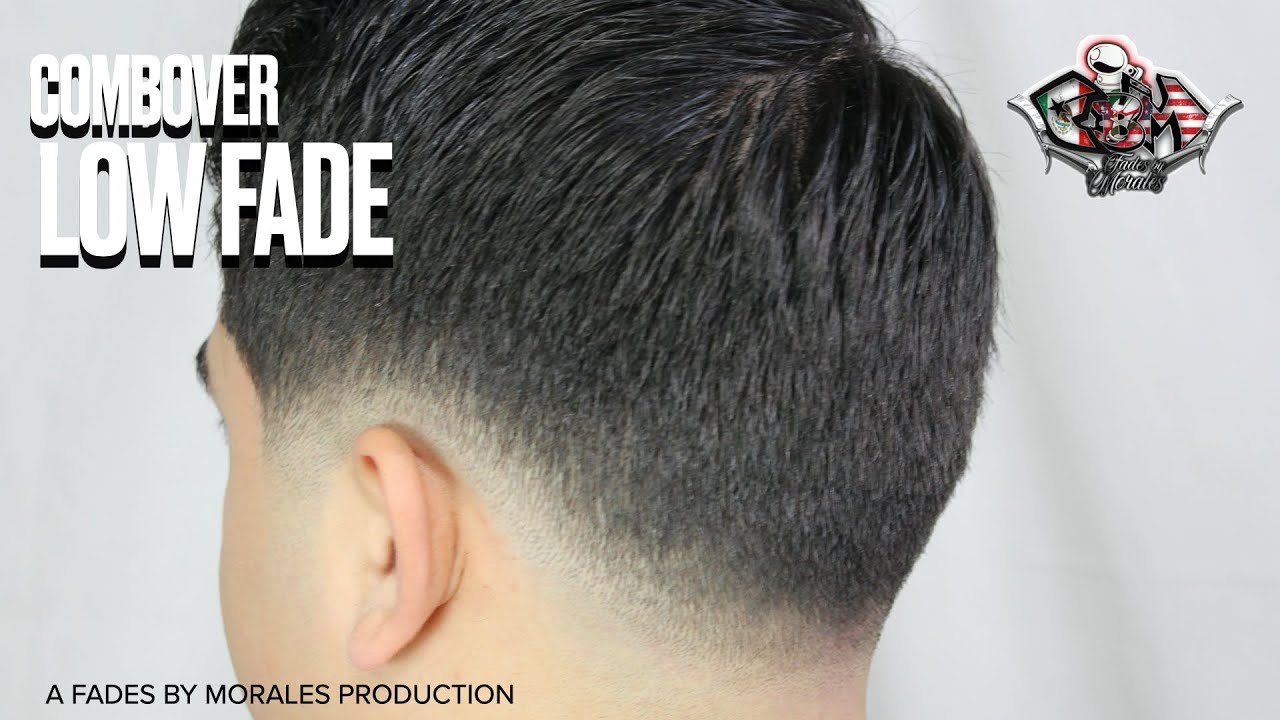 How to do a comb over fade low fade haircut tutorial.