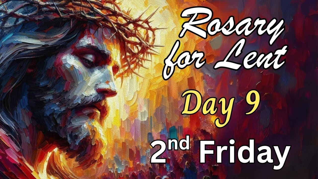✝️ ROSARY FOR LENT, SECOND FRIDAY OF LENT ROSARY, Sorrowful Mysteries, Lenten Rosary