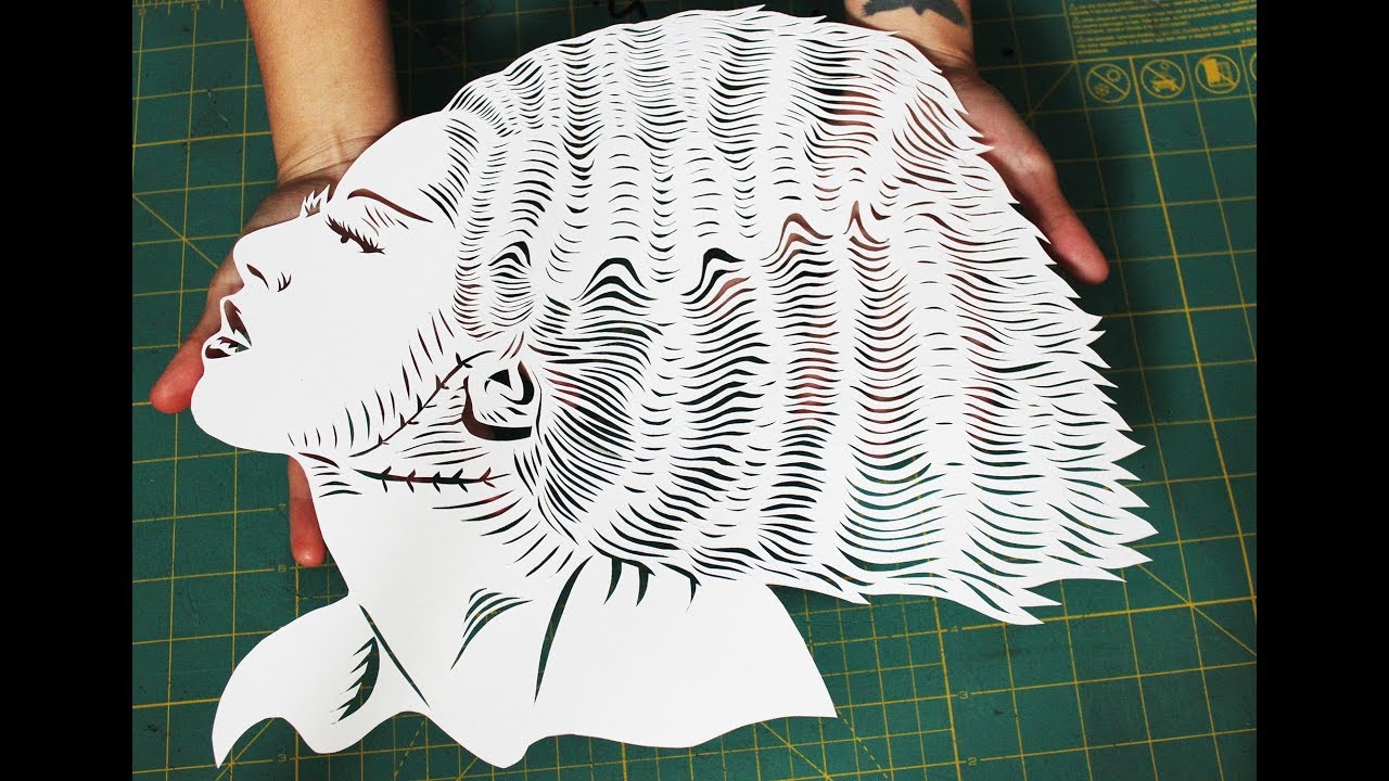 Frankenstein's Monster Stencils