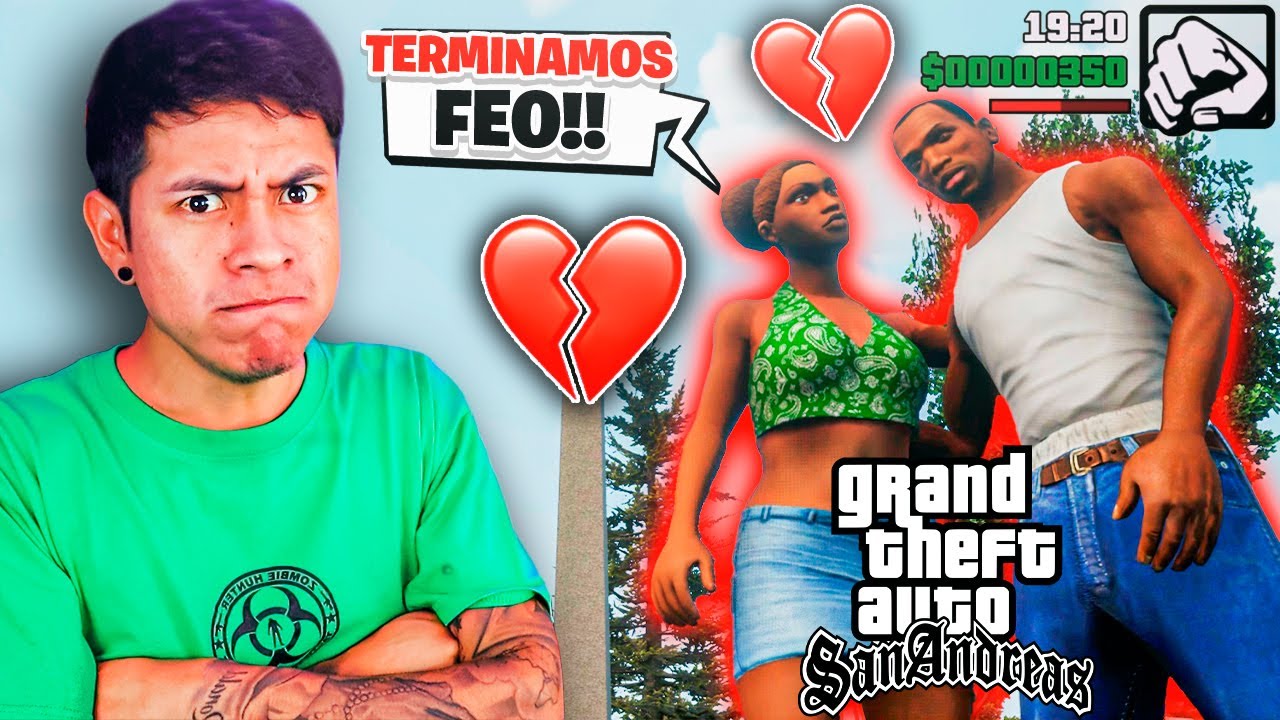 BUSCO NOVIA EN GTA SAN ANDRES & NADIE ME QUIERE 😢 CAPITULO #1