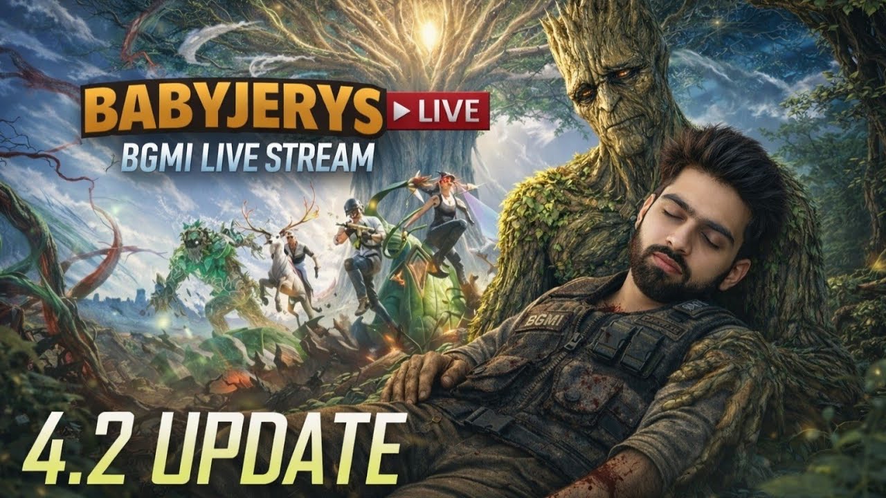 New 4.2 Update BGMI Live Ep 365 #bgmi #bgmilive #pubgmobile #babyjerys