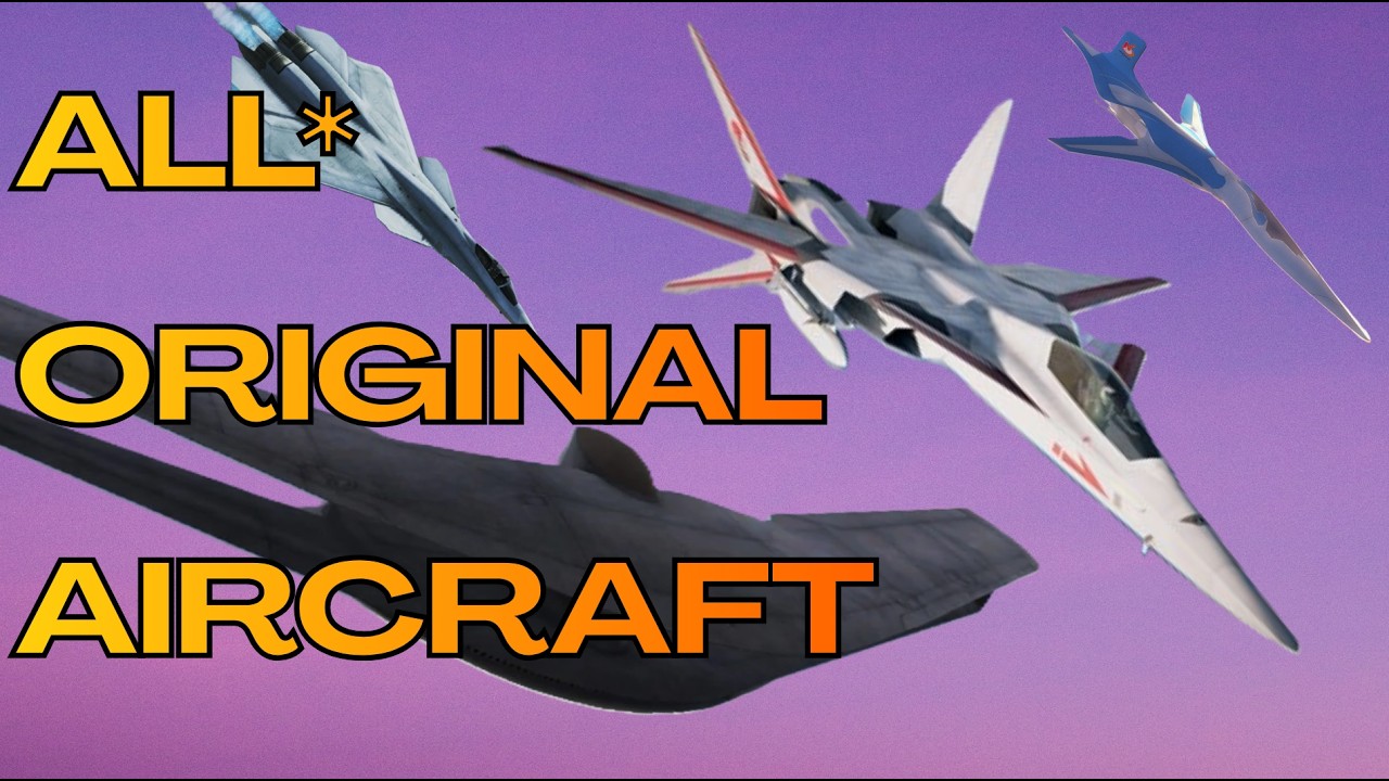 EVERY* Original Ace Combat Aircraft