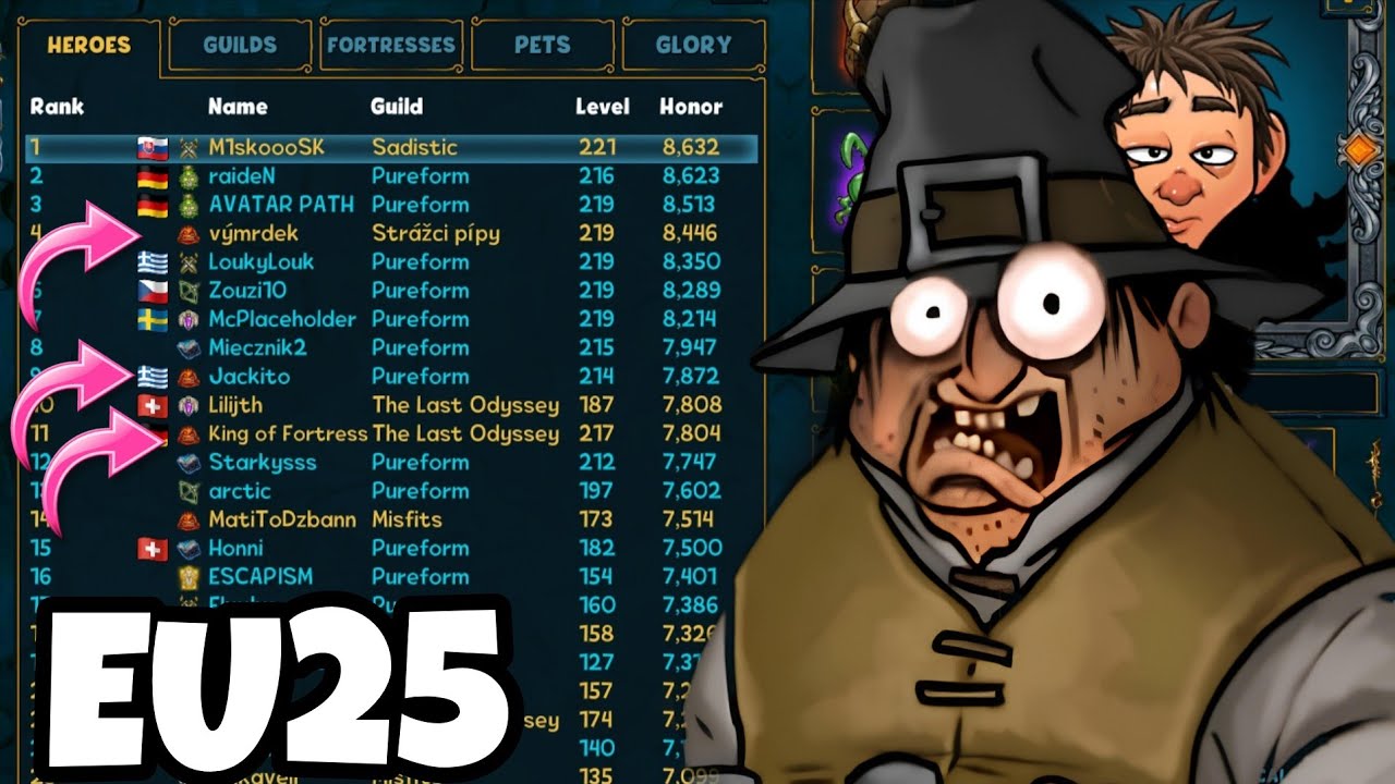 EU25 das Avatarrace wird doch noch spannend? | Shakes&Fidget