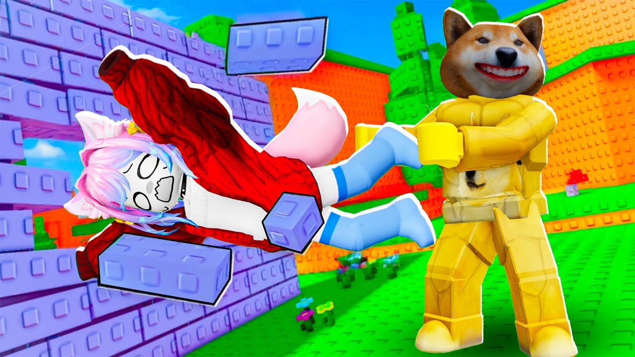 HO USATO LA MIA MIGLIORE AMICA PER DISTRUGGERE TUTTO SU ROBLOX BREAK IT OBBY!