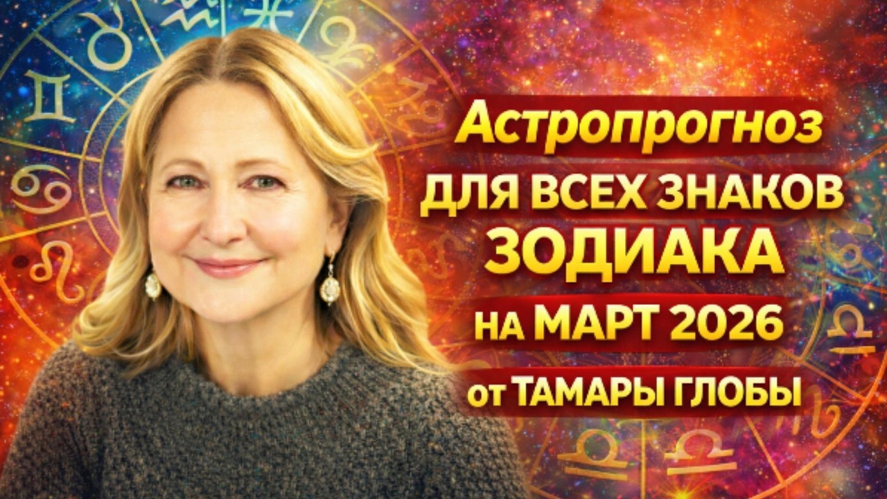❤️Тамара Глоба: не пропустите свой Астропрогноз на Март 2026!✨