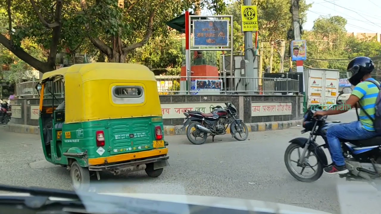driving in delhi || traffic in delhi || driving in local area of delhi || new India || delhi
