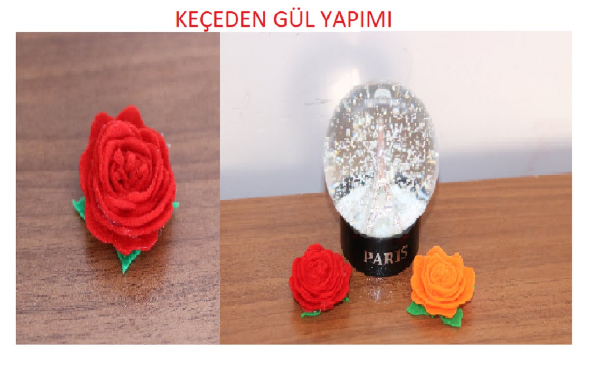 DIY | KE&Ccedil;EDEN G&Uuml;L YAPIMI | KENDİN YAP | HDD