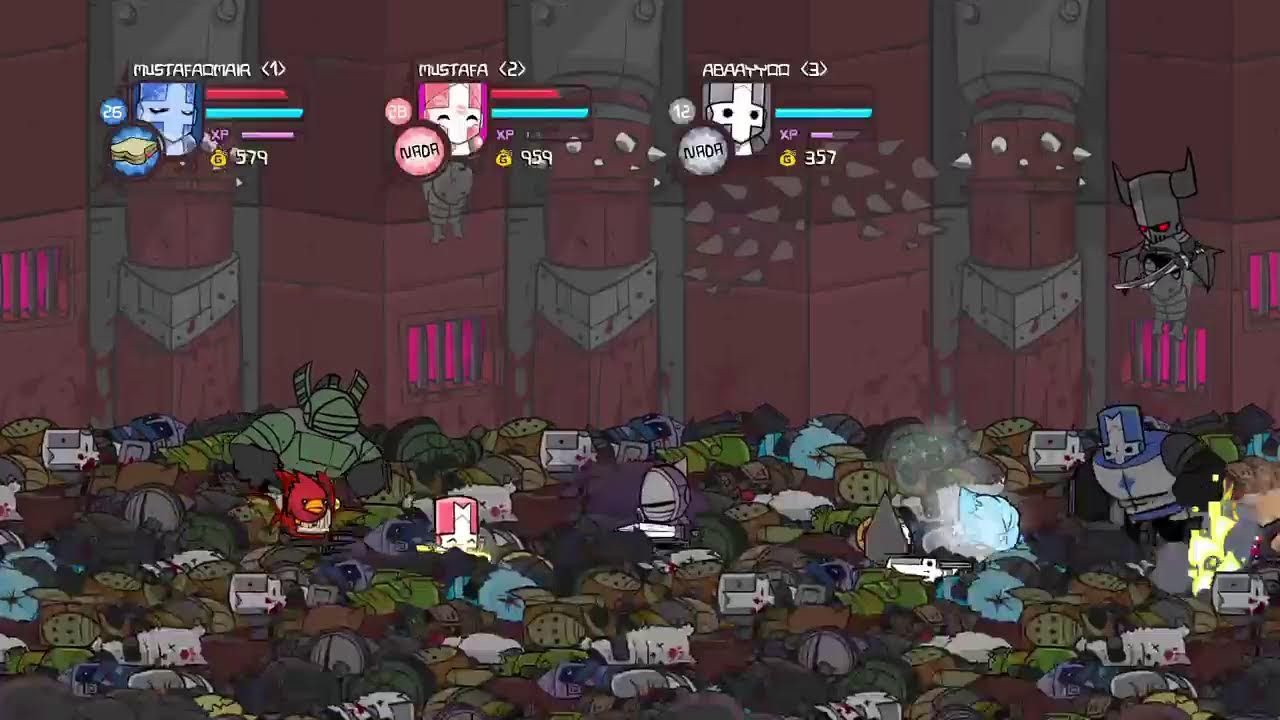 Castle crashers 3 player PS5