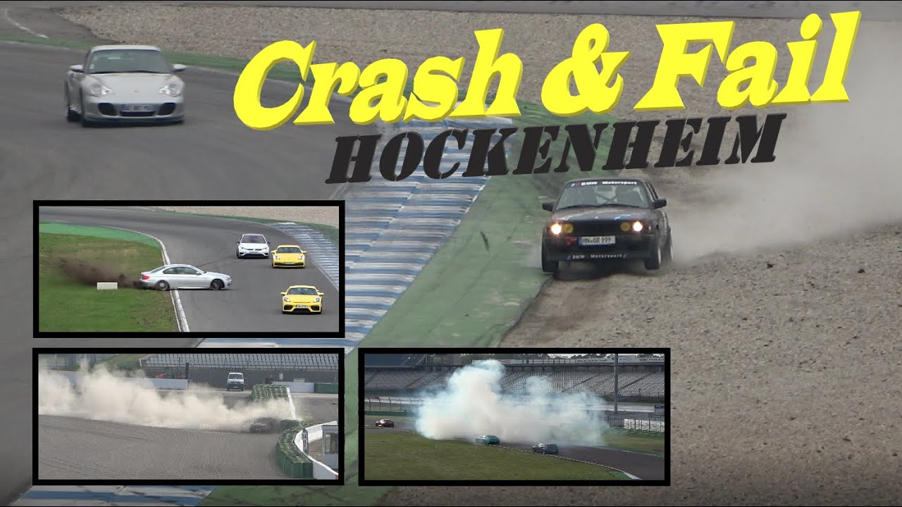 Crash & Fail Compilation Touristenfahrten Hockenheimring