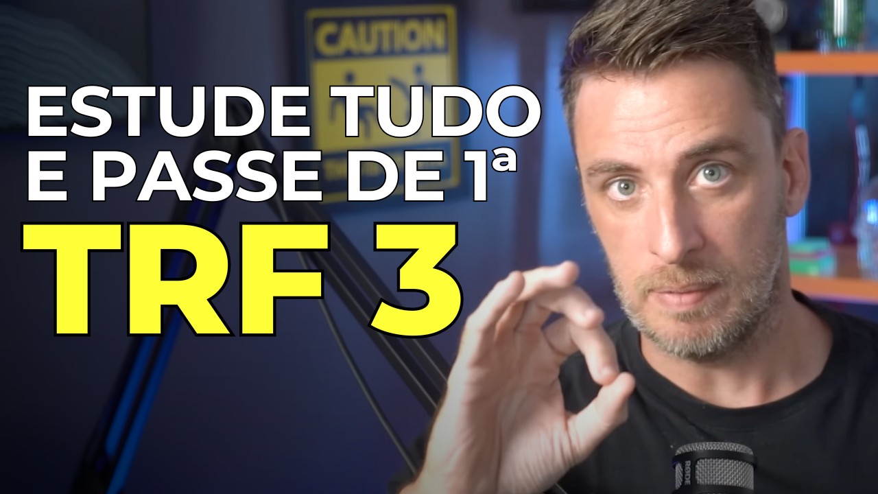 Concurso TRF 3 (SP e MS) | An&aacute;lise + Cronograma + Dicas