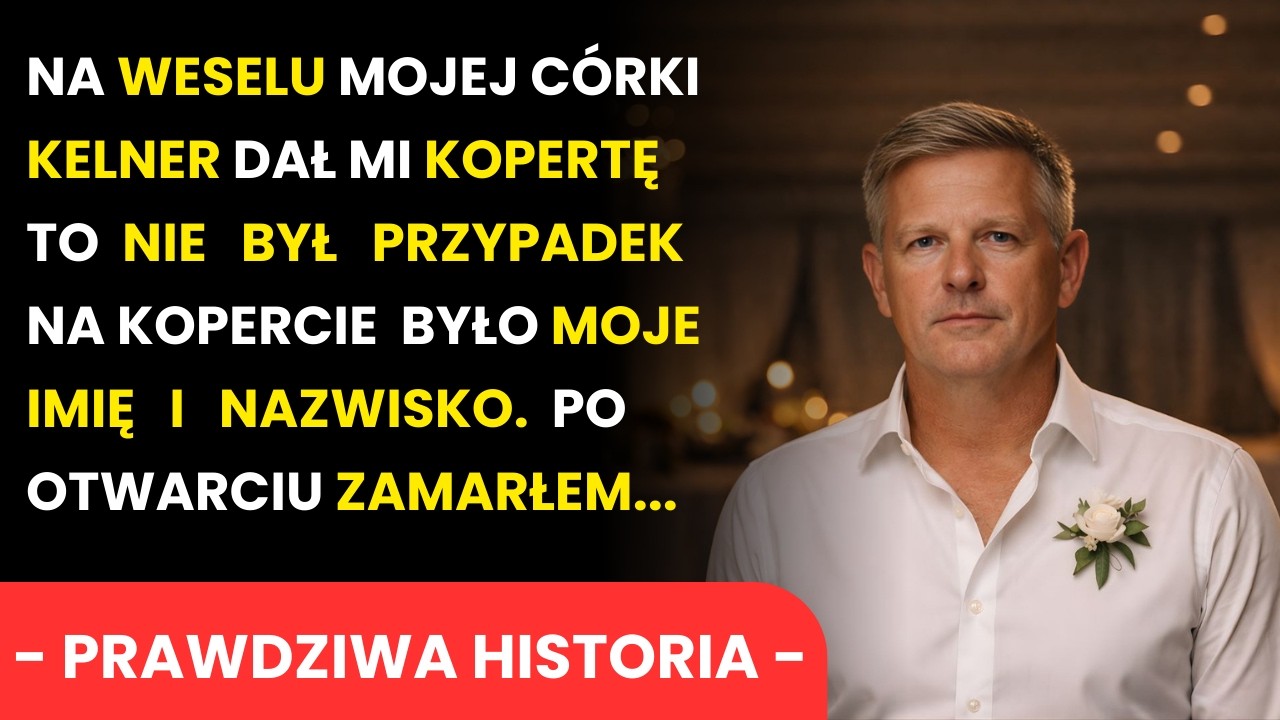 Na Weselu Mojej Córki Kelner Dał Mi Tajemniczą Kopertę… To, Co Było W Środku, Ujawniło Straszny Plan