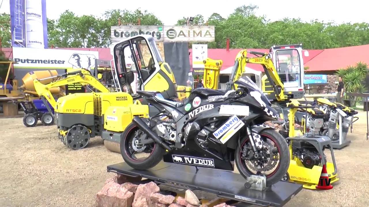 Miniexcavadoras Wacker Neuson VDS - | Bromberg | Feria de la Construcción Uruguay