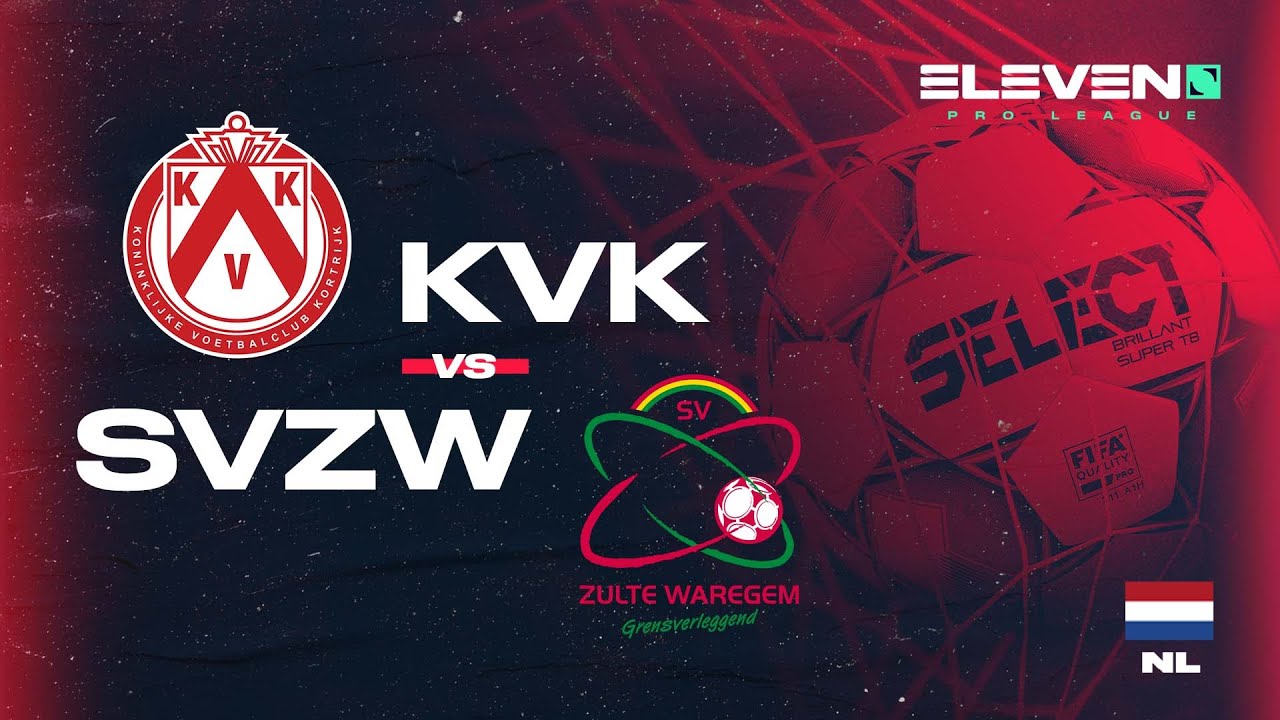 KV Kortrijk – SV Zulte Waregem hoogtepunten