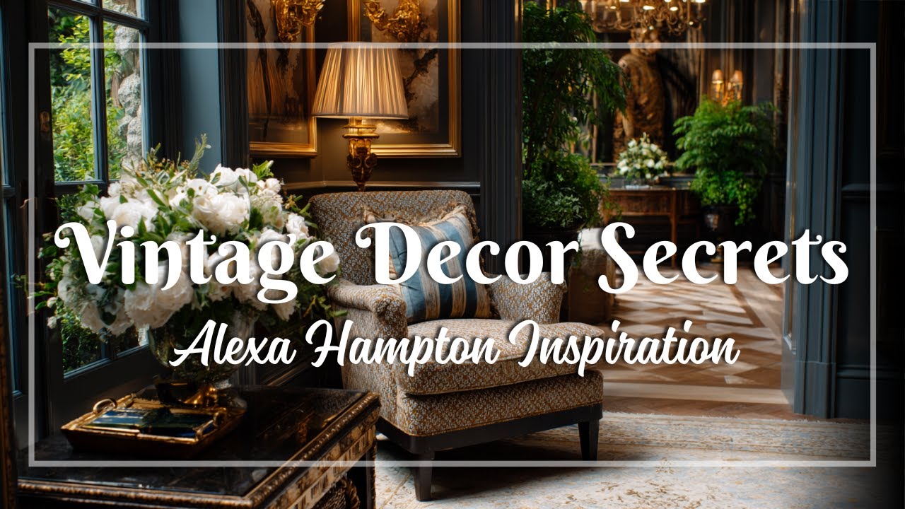 Alexa Hampton Vintage Decor Tips for Elegant Hallways with Classic Symmetry and Rich Textures