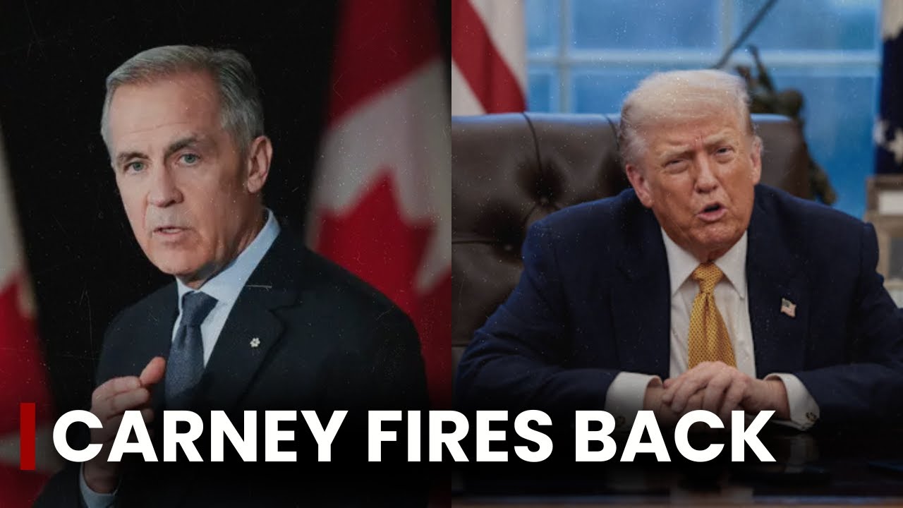 100% Tariffs On Canada? | PM Carney Fires Back At Donald Trump Over Tariff Threat