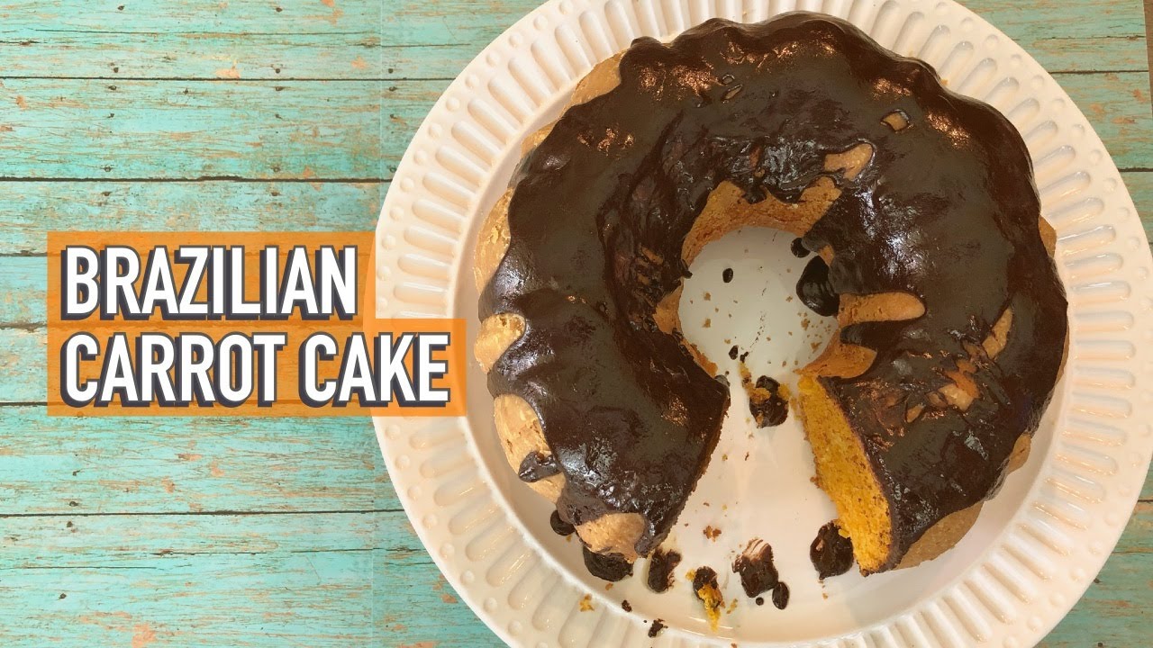 You have to try this Brazilian Carrot Cake recipe - try it with a cup of coffee