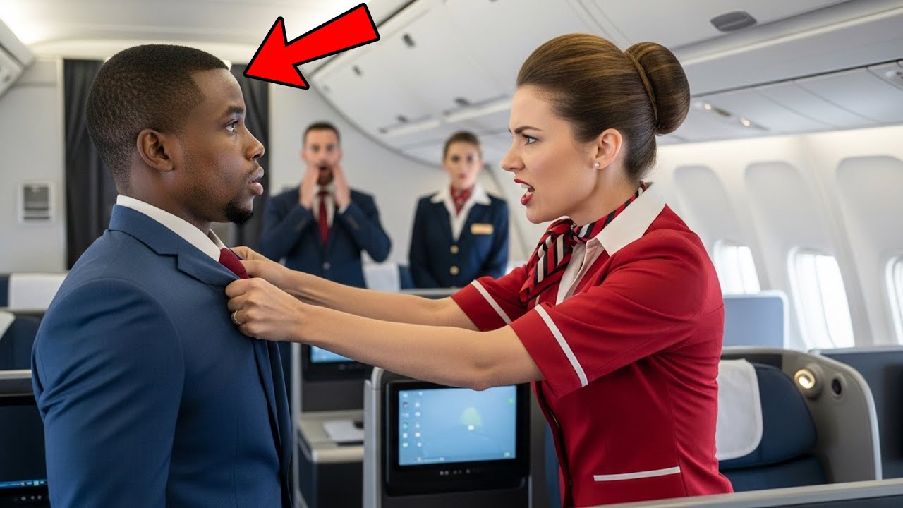 Black CEO Removed from VIP Seat for White Passenger — Froze When He Fired the Entire Crew