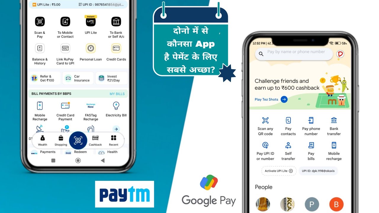 Paytm Vs Google Pay | Which Payment App is better | Paytm | Google pay