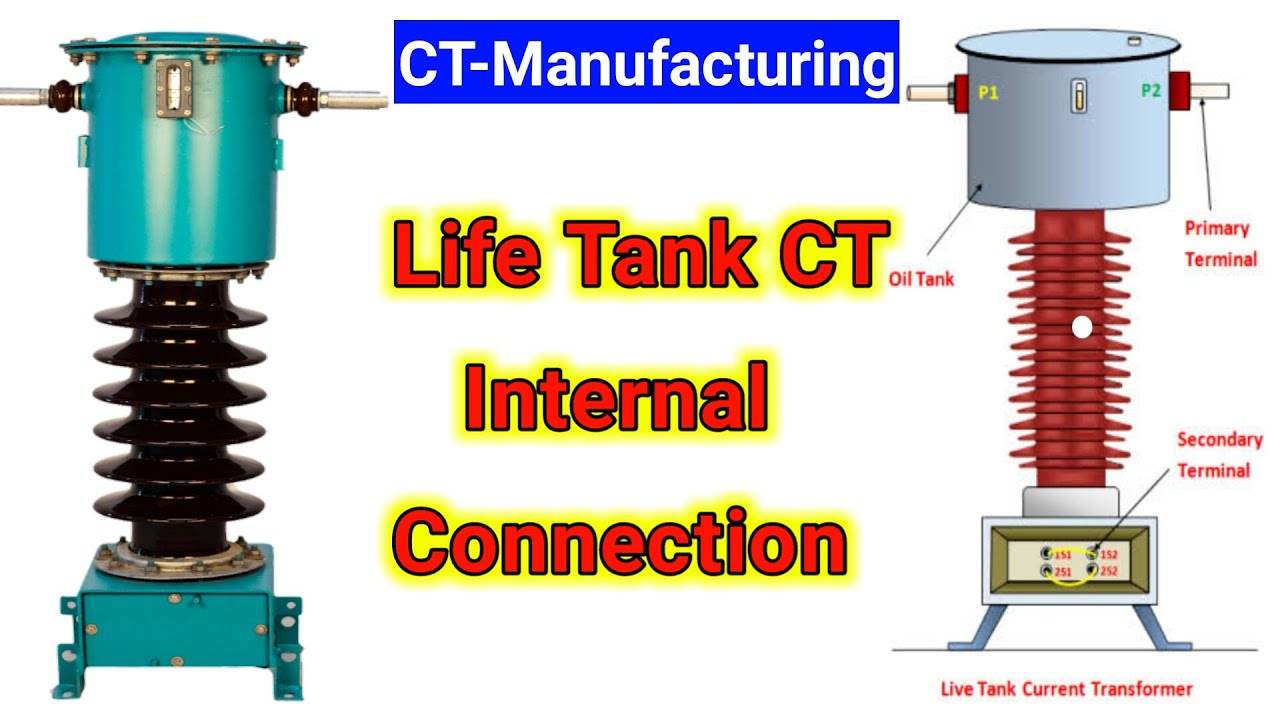 33 KV Life Tank CT Internal Connection | 33KV Life Tank Current Transformer Full Connection in Hindi