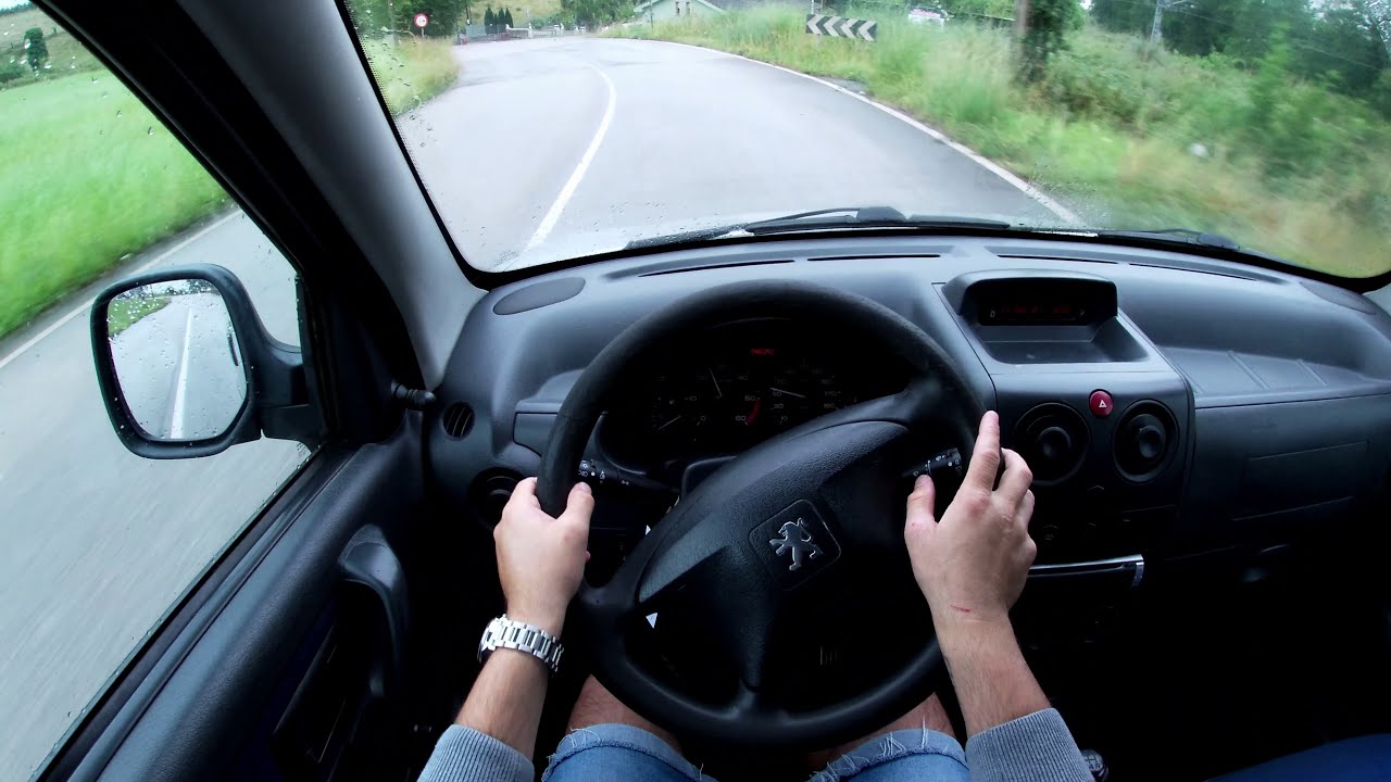 Probando la Peugeot Partner (1.9D 71cv) POV Test drive