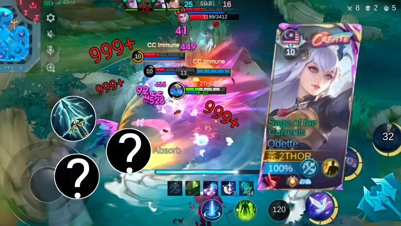 BUILD ODETTE TERSAKIT! SEKALI ULTI RATA SEMUA!|BUILD ODETTE TERSAKIT 2026|MLBB