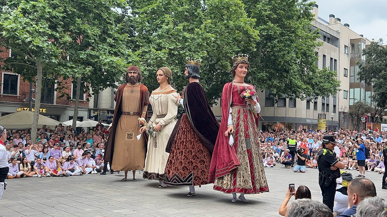 Ball de Plaça dels Gegants de Terrassa - Sortida d’Ofici de FM de Terrassa 30/06/2024