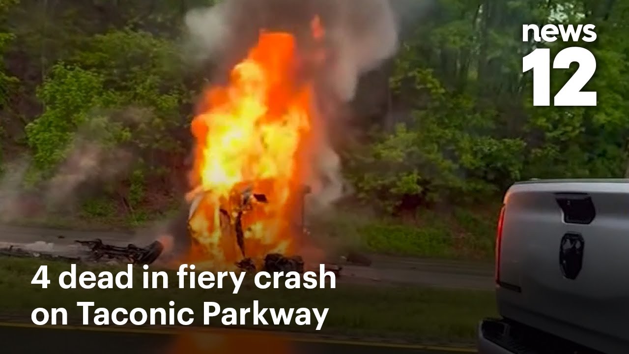4 people killed in fiery Taconic Parkway crash in New Castle | News 12