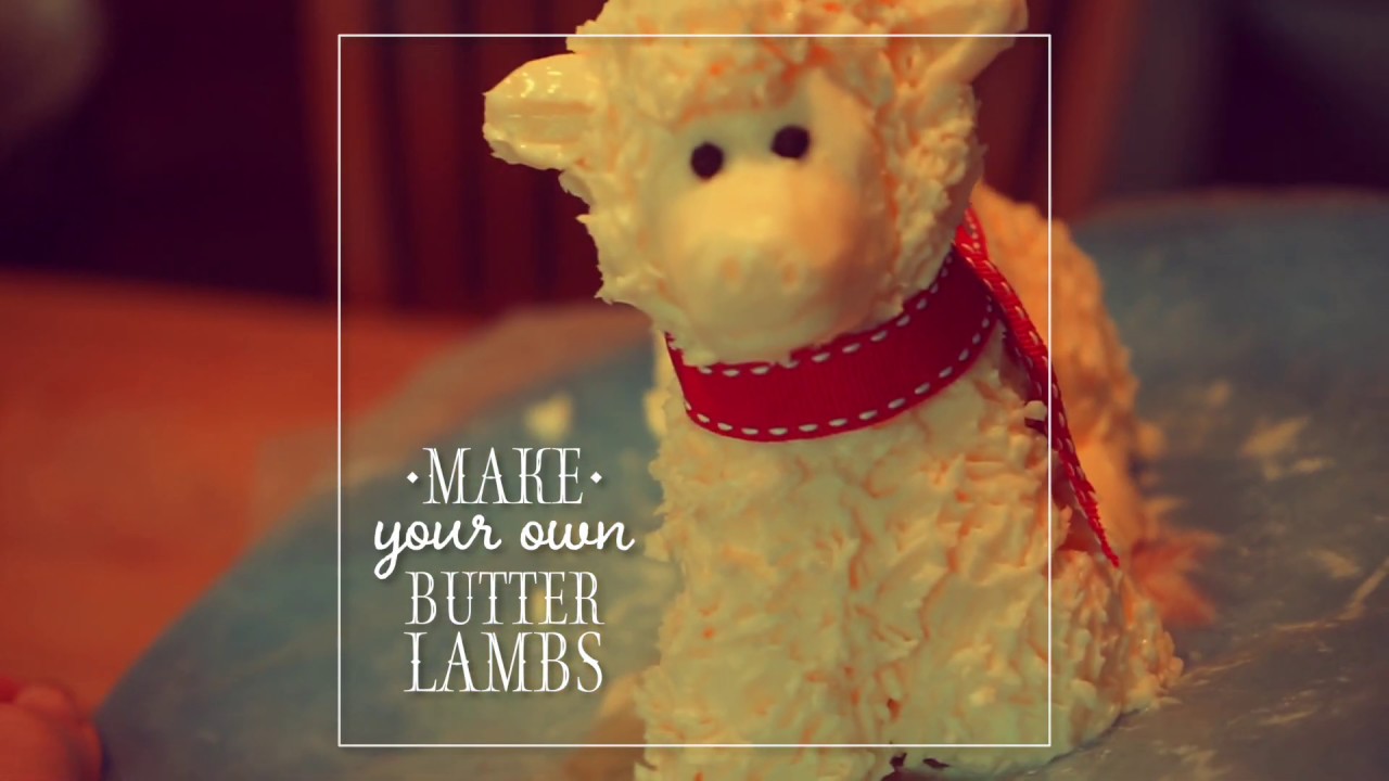 How to Make Butter Lambs