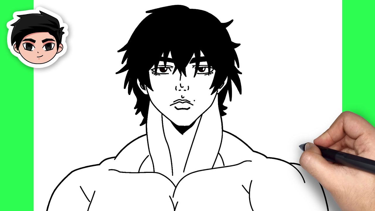 How To Draw Baki - Easy Step By Step Tutorial